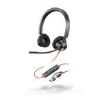 HP 8X219AA Poly Blackwire 3320 USB-C+USB-A изменение адаптор есть обе уголок проводной Moderno iz отмена кольцо Mike установка 