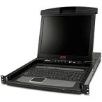  Schneider электрический AP5808 17 Rack LCD Console English US with Integrated 8 Port Analog KVM Switch