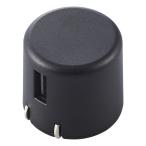 ELECOM MPA-ACU07BK смартфон для AC зарядное устройство / USB-A женский 1 порт / 1.0A мощность / черный 