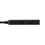 ELECOM DST-C31BK Type-C ドッキングステーション/ USB-C×1/ USB-A×1/ HDMI×1/ ブラック