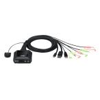 ATEN CS52DP 2 порт USB-C DisplayPort hybrid кабель KVM переключатель 