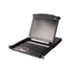 ATEN CL5708MWJJL 17.3インチLCD一体型8ポートKVMドロワー/ フルHD対応/ ロングレール