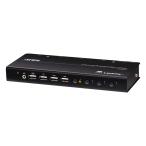 ATEN CS784H 4 порт USB HDMI KVMP переключатель (4K60p,2 порт USB 2.0 ступица установка )