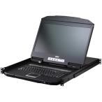 ATEN CL3708NWJJL 18.5 дюймовый LCD установка 8 порт USB HDMI KVMdo lower (FHD соответствует )/ длинный направляющие 