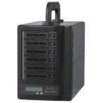 ARECA ARC-8050T5U-6MN 2.5 дюймовый NVMe/ SAS/ SATA соответствует 6 Bay вне есть RAID единица Thunderblot5&USB3.2 Gen2 подключение Expander функция соответствует 