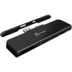 Kaijet (j5 create) JDD320B Surface Pro専用ドッキングステーション 黒 USB3.1x2 / HDMI 4K / mini DP / SD / MicroSD