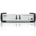 ATEN CS1912 USB 3.0 ступица установка 2 порт USB DisplayPort1.1 KVMP переключатель 
