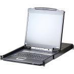ATEN CL5708IMJJL 17インチLCD一体型8ポートIP-KVMドロワー/ マルチインターフェース/ ロングレール