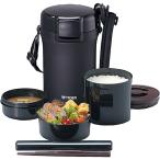 ショッピングタイガー タイガー魔法瓶 LWU-A202KM ステンレスランチジャー 茶碗約4杯分（1.8合） マットブラック