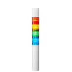 パトライト LR4-4M2WJBW-RYGB LR4シグナル・タワー積層信号灯Φ40