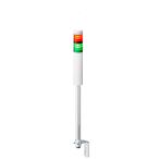 パトライト LR4-2M2LJNW-RG LR4シグナル・タワー積層信号灯Φ40