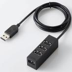 ELECOM U2H-TZ427BBK USB2.0 ступица / функция принцип / автобус энергия / 4 порт / 100cm/ черный 