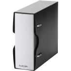 ELECOM CCD-BC02BK 不織布ケース専用バインダー/ 収納ケース付/ 36枚収納/ ブラック