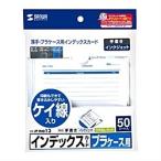  Sanwa Supply JP-IND13 пластиковый кейс для указатель карта * тонкий (. линия *50 листов ввод )