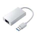  Sanwa Supply USB-CVLAN3WN проводной LAN адаптер (USB A Gen1-LAN изменение *USB ступица имеется *Gigabit соответствует * белый )