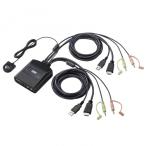  Sanwa Supply SW-KVM2WHUUS под рукой переключатель имеется персональный компьютер автоматика переключатель (4K соответствует,2:1)