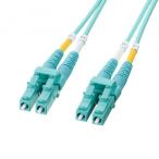  Sanwa Supply HKB-MOM4LCLC-10 очки type свет волокно кабель ( мульти- 50μmOM4,LC×2-LC×2,10m)