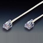 JVCケンウッド TF-1100WT モジュラーコード 6極4芯タイプ(10M) 白色