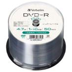 ショッピングdvd-r Verbatim VHR12J50L-A DVD-Rメディア　スピンドル50枚 シルバーレーベル
