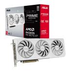 ASUS Prime Radeon RX 9070 XT White OC Edition 16GB GDDR6 белый модель 