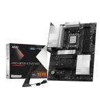 MSI PRO X870E-S EVO WIFI AMD Ryzen 9000/8000/7000シリーズ対応、大容量64MB BIOS ROMや堅牢な電源回路