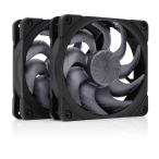Noctua NF-A12x25 G2 PWM Sx2-PP 通常回転モデルプッシュプル用の2個セット、chromaxバージョン
