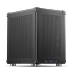 JONSBO C6 Black フロント、トップ、両サイドの4面にメッシュパネルを採用した、高エアフローケース