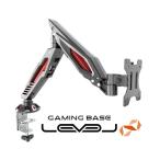 UNITCOM LEVEL∞ LEV-ARM02 スプリングメカニズムを採用したモニターアーム