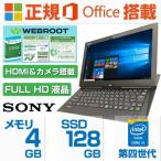 SONY ノートパソコン ノートPC Microsoft Office2019 Win10