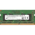 Micron PC4-19200 (DDR4-2400) 4GB SO-DIMM 260pin ノートパソコン用メモリ 型番：MTA4ATF51264HZ-2G3E1 片面実装 (1Rx16) 動作保証品..