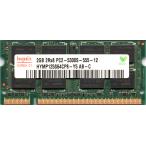 hynix PC2-5300S (DDR2-667) 2GB SO-DIMM 200pin ノートパソコン用メモリ 型番：HYMP125S64CP8-Y5 両面実装 (2Rx8) 動作保証品【中古】