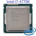 Intel Core i7-4770K 3.5 GHz 8MBキャッシュ 4コア8スレッド ターボブースト時 3.9 GHz 動作確認済品【中古】