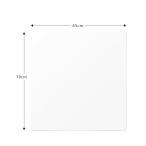 冷蔵庫マット 65*70cm 厚さ2.0mm 無色 透明 PVC キズ防止 滑り止め シート 凹み防止 床保護シート 床暖房対応 下敷き Mサイズ 冷蔵庫500Lクラス適用