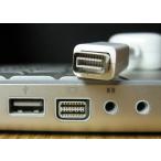 Apple用 MiniDVI to DVI 変換アダプタ