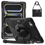 ショッピングipad ケース アイパッドプロ / 11インチ iPad Pro / M5 / M4 / 保護ケース / ショルダーベルト付 / スタンド機能 /  ペン収納付ケース / フルプロテクトケース