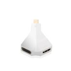 Apple/Surface pro для 2in1 Mini DP/Thunderbolt to VGA&HDMI изменение конвертер 4K&2K