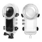  Insta 360X4 Insta360 X4 водонепроницаемый housing кейс подводный фотосъемка для . вода кейс водонепроницаемый пыленепроницаемый защита кейс вода глубокий 40m прозрачный 