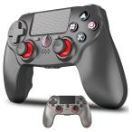 FPS改良型　PC PS4 コントローラー Bluetooth イヤホンジャック ジャイロセンサー タッチパット 二重振動