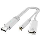USB-C 2in1 слуховай аппарат изменение адаптер 3.5mm Jack PD 100W внезапный скорость зарядка соответствует iPhone 15/16/17 iPad Android высокая прочность нейлон плетеный 