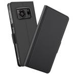 アクオスR6 スマホケース 手帳型ケース カバー AQUOS R6 マグネット 定期入れ ポケット シンプル スマホケース