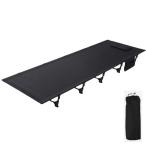  уличный bed кемпинг раскладушка раскладушка легкий выдерживаемая нагрузка 150kg койка место хранения с футляром 