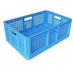 安全興業 [取寄10]カラフル折りたたみコンテナ 水色 [4560172725713]