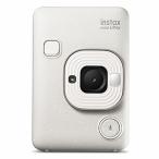 FUJIFILM instax mini LiPlay チェキ INS LIPLAY C WHITE VN ミスティーホワイト 富士フイルム 即納・送料無料