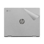  клейкая пленка HP Chromebook x360 12b-ca0000 серии [ прозрачный * потертость стекло style ]