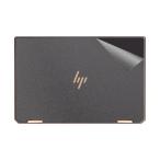  клейкая пленка HP Spectre x360 13 (2019 год 12 месяц модель ) [ прозрачный * потертость стекло style ]