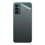  клейкая пленка Galaxy M23 5G [ прозрачный * потертость стекло style ]