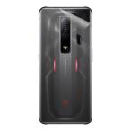  клейкая пленка nubia RedMagic 7 [ прозрачный * потертость стекло style ]