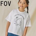フォブ子供服おじさん釣り人物Tシャ...