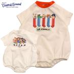 オーシャン＆グラウンド ベビー ロンパース ボディーシャツ 肌着 Tシャツ オーシャンアンドグラウンド FUN! FUN! FUN! プリントボディーシャツ 4610201