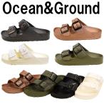 オーシャン&グラウンド 子供 サンダル キッズ 靴 シューズ ビルケン ビーチサンダル スリッパ オーシャンアンドグラウンド ライトサンダル 1314001